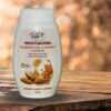 DnDs Almond & Honey Moisturizing Lotion bottle on white background – nourishing body lotion for soft, glowing skin